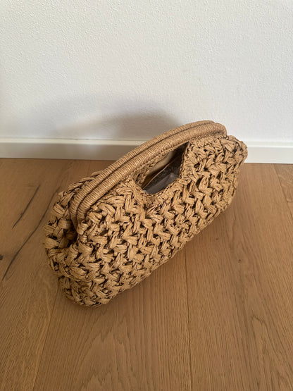 GISELLE - Pochette in Rafia
