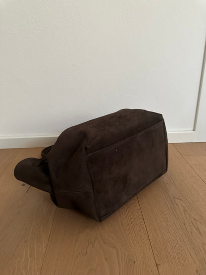 CORINNE LARGE- borsa a spalla camoscio