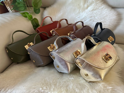 MINI BAG - vera pelle