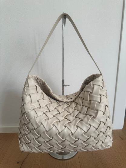 NAMI- borsa a spalla intrecciata
