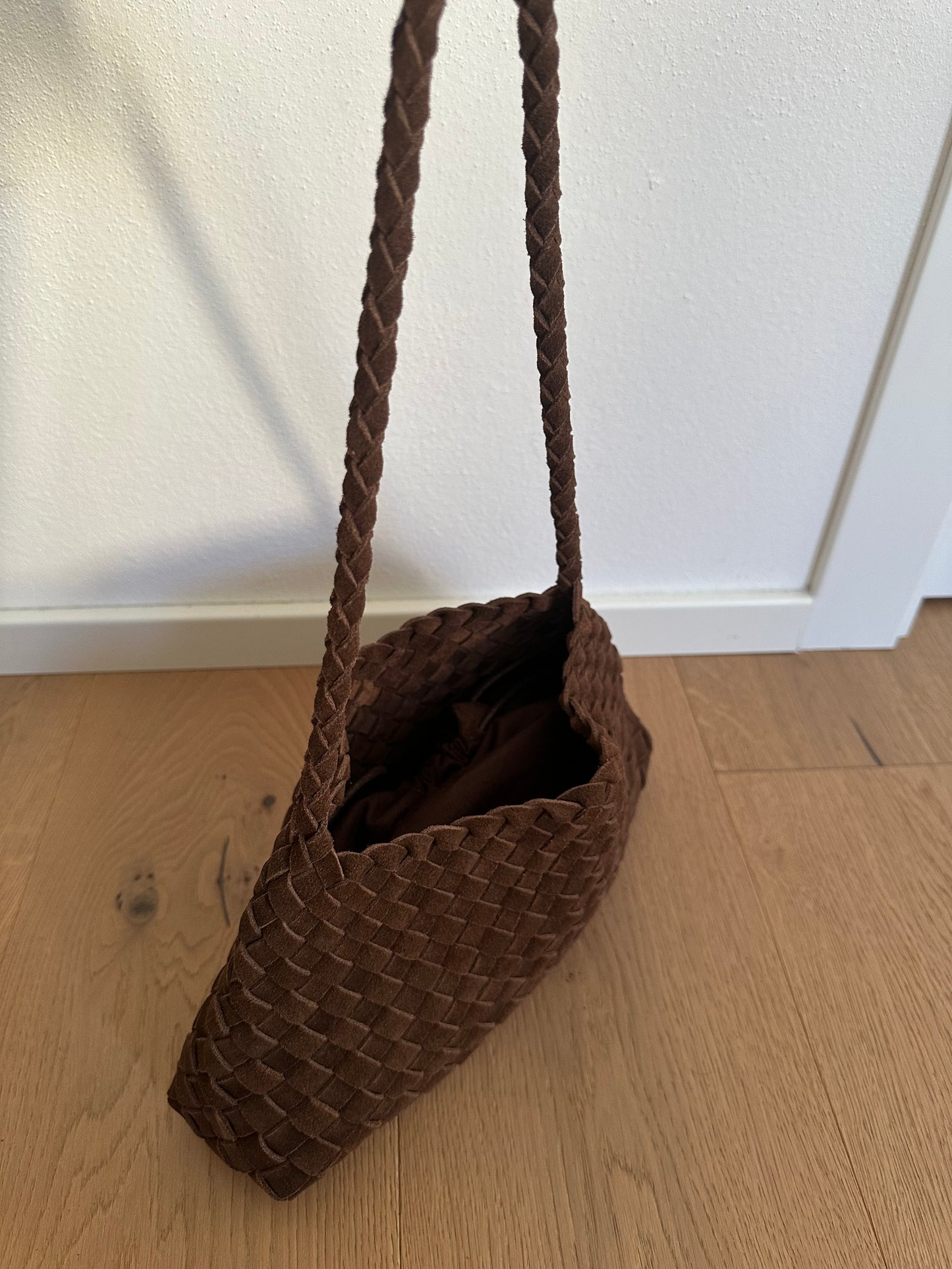 ROSY SMALL suede- shoulder bag