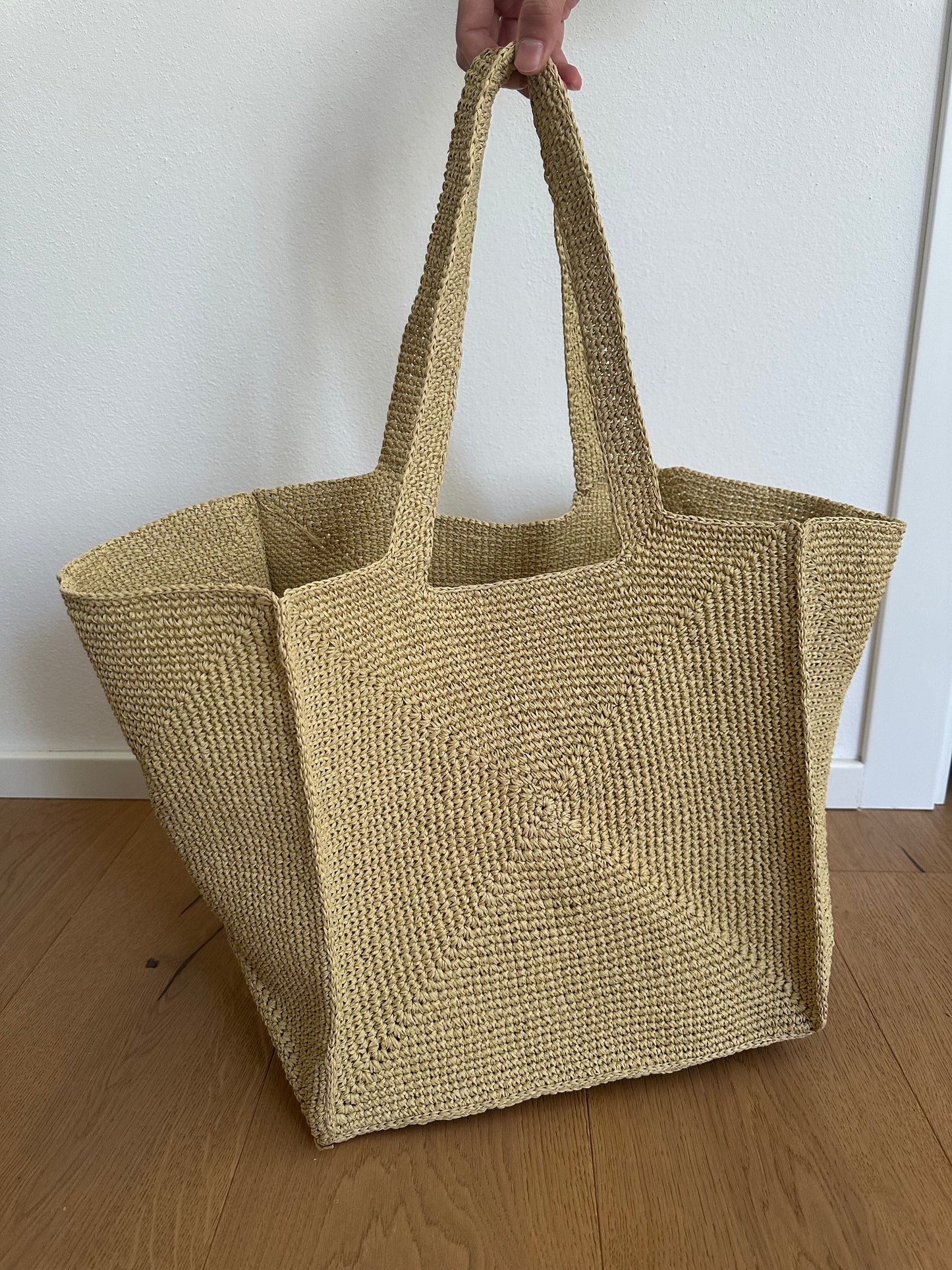 RONNY - tote artigianale rafia