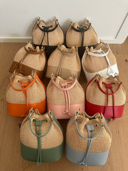 MISS Bucket classic- rafia