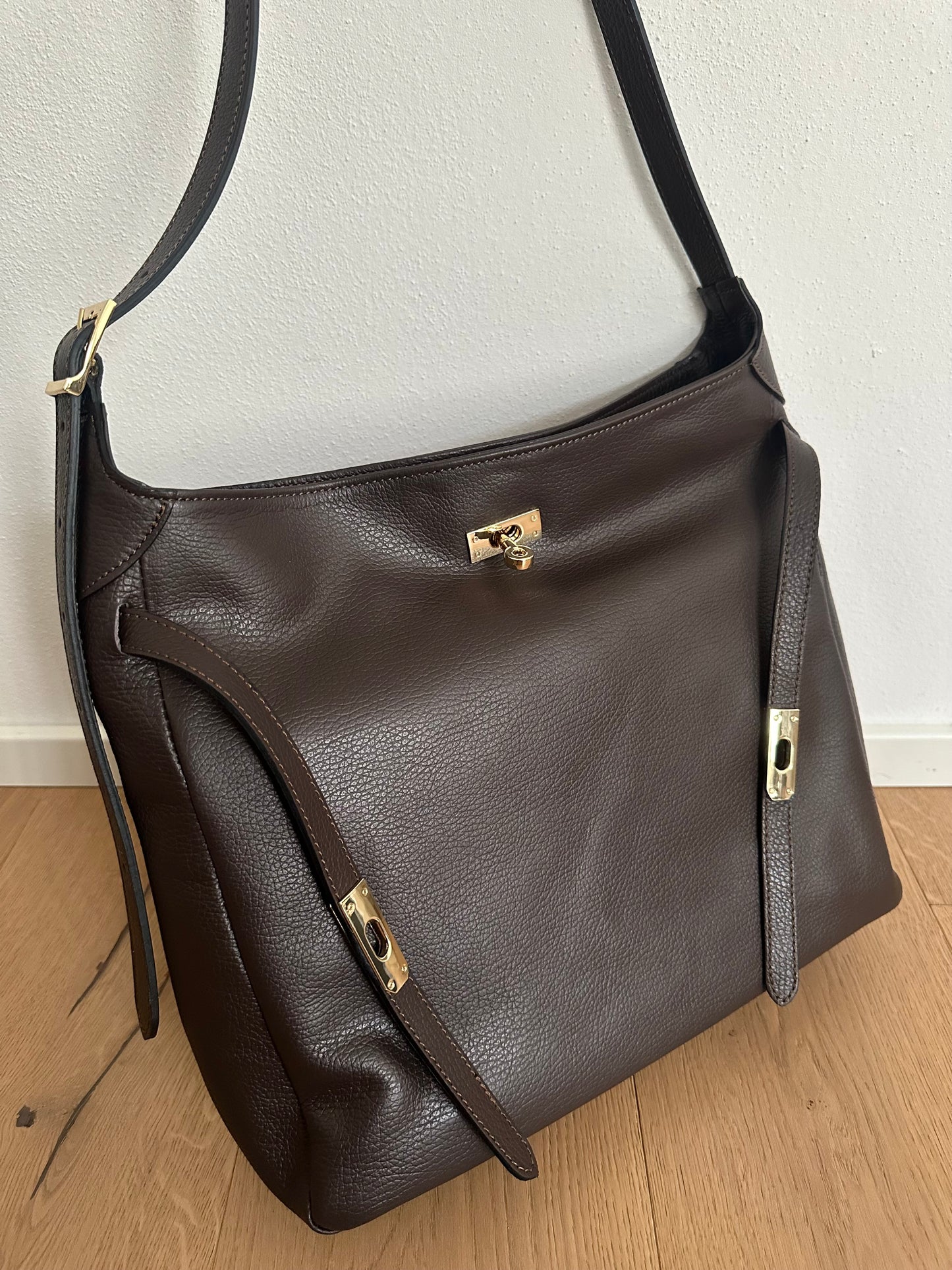 SELENE- daily bag Vera pelle