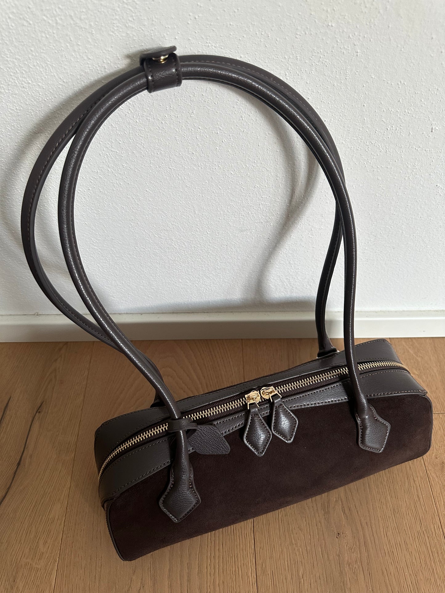 SHOULDER ALIAH - suede