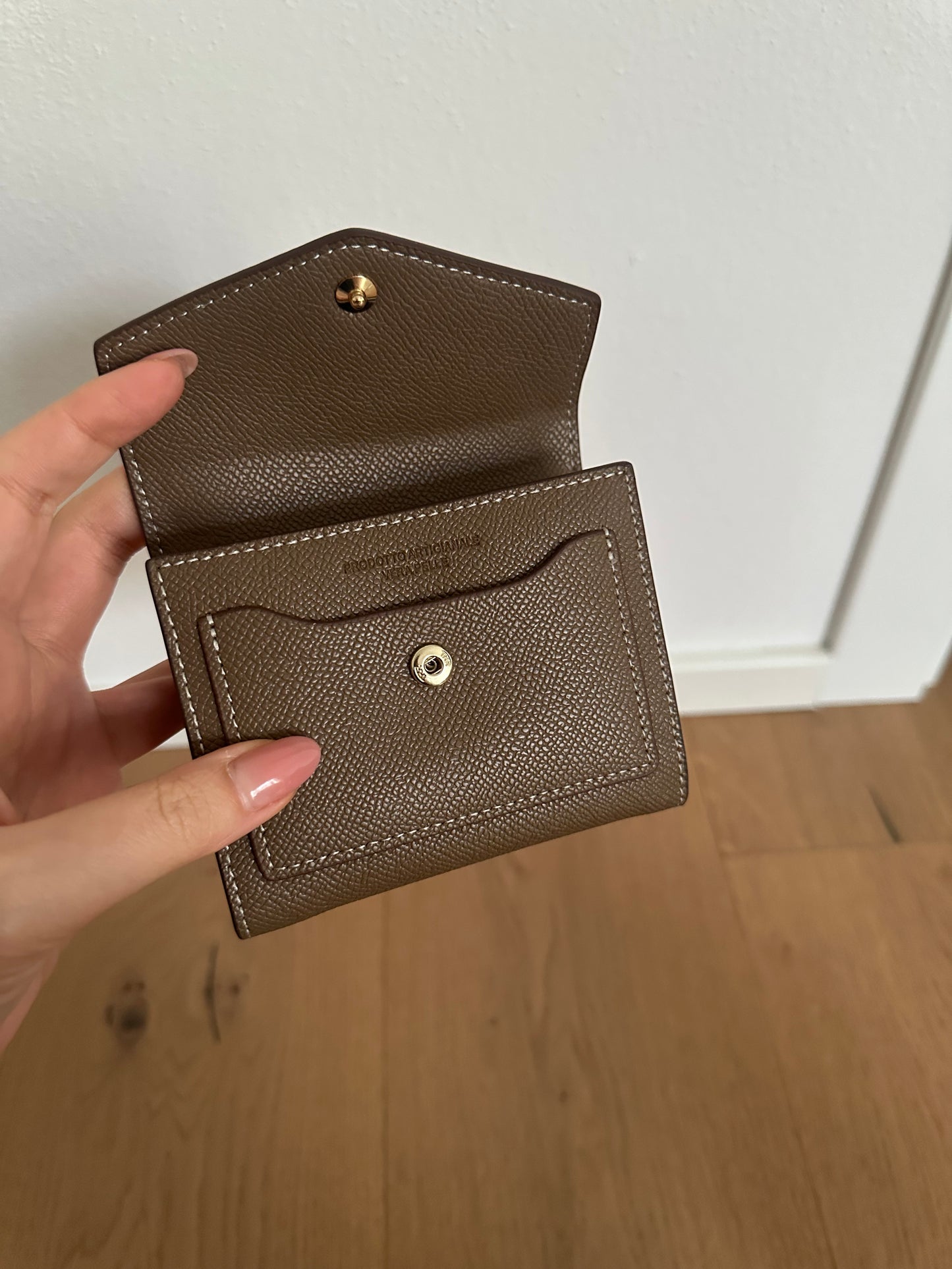 Saffiano Wallet - Vera pelle