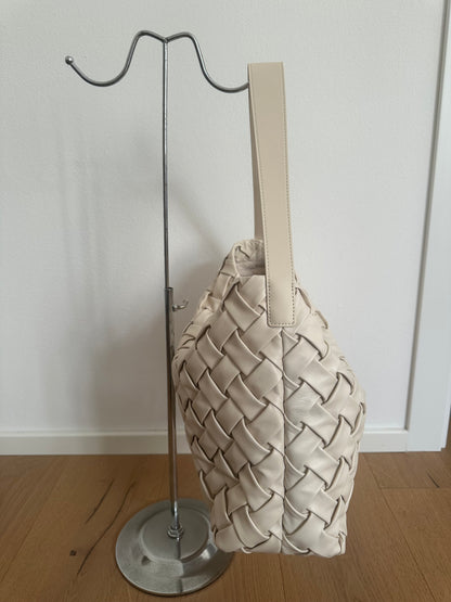 NAMI- borsa a spalla intrecciata