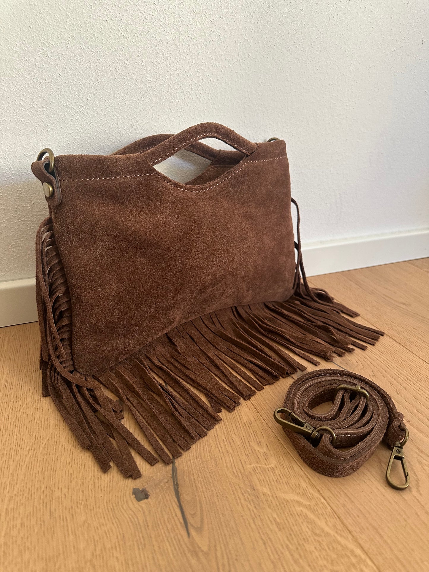 CLEO - suede e frange