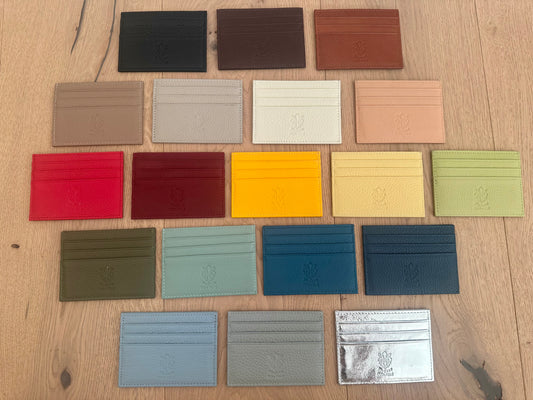Card holder - real leather
