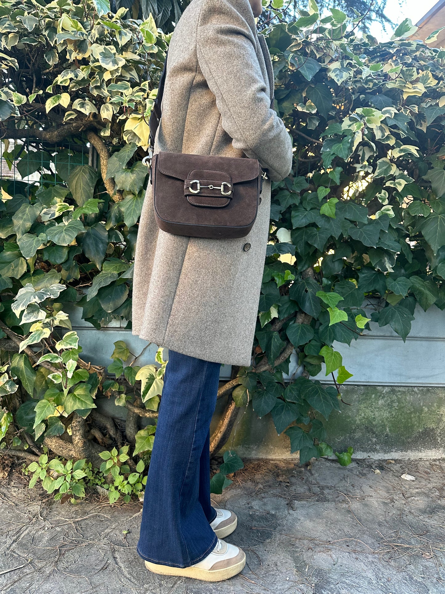 EMILY suede- crossbody