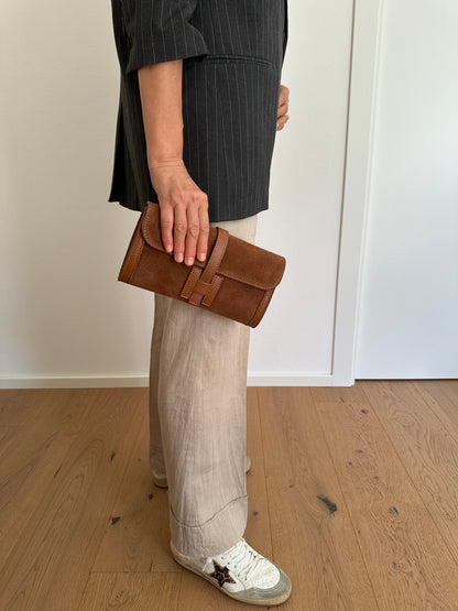 HANNAH suede- pochette con tracolla