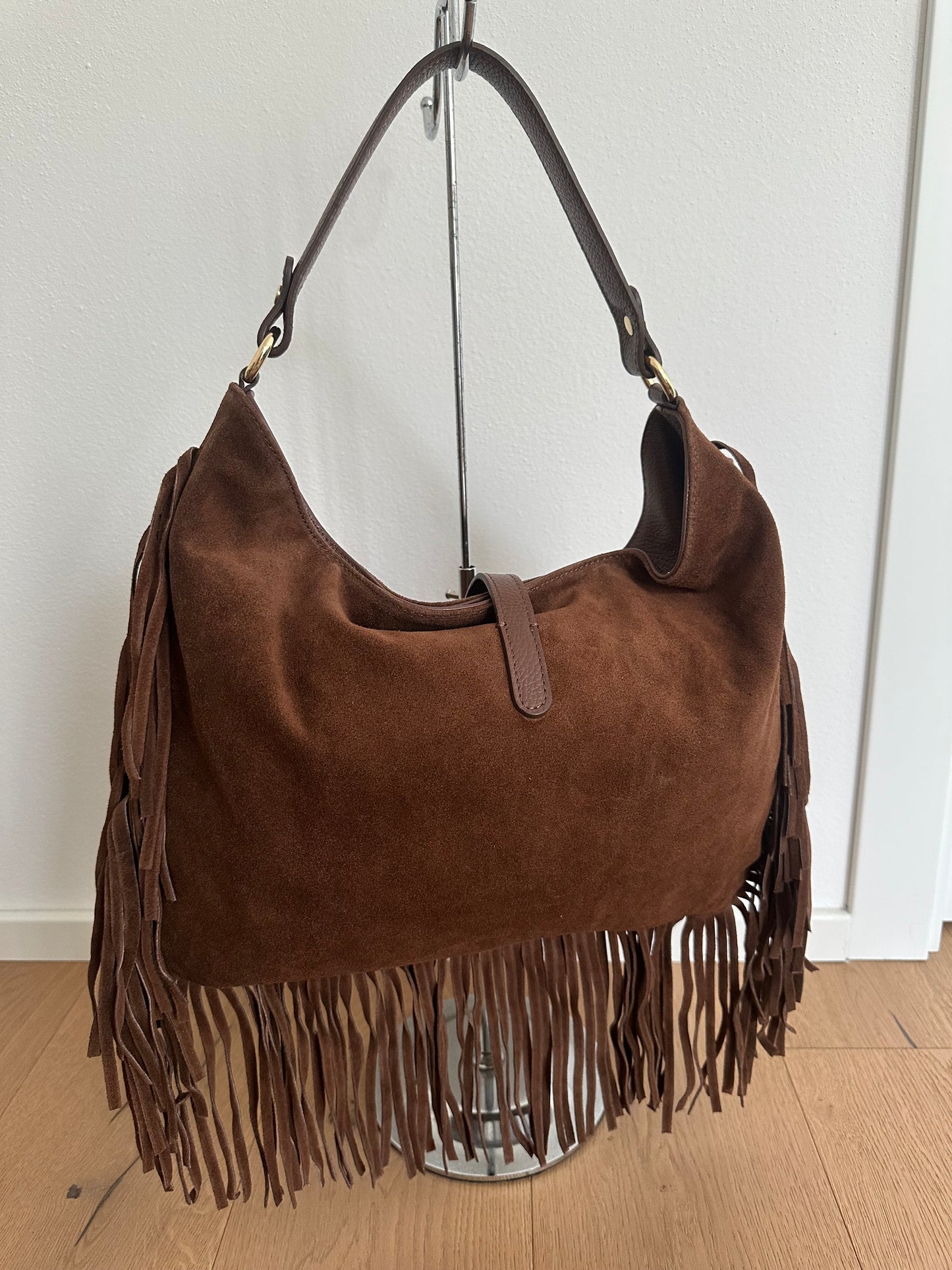 JENNY- suede e frange