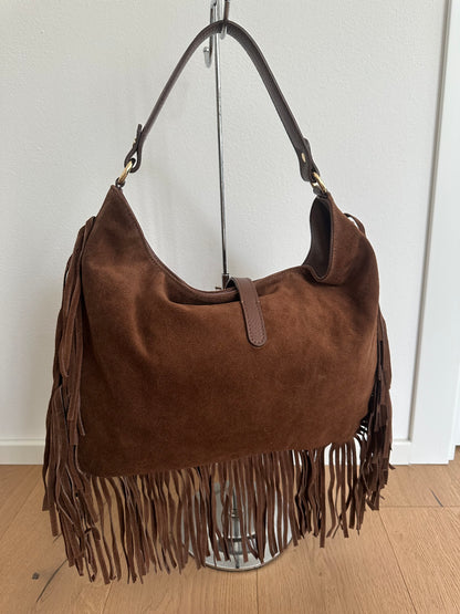 JENNY- suede e frange