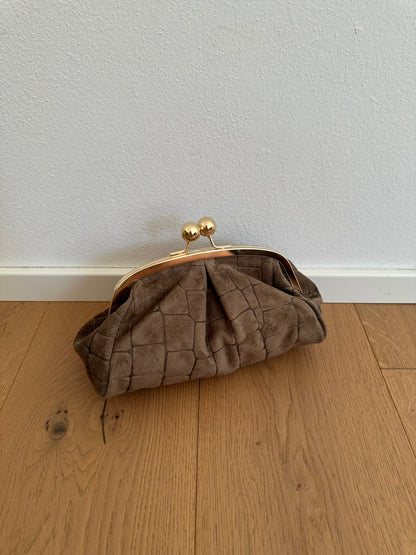 FORTUNA clutch - cocco suede
