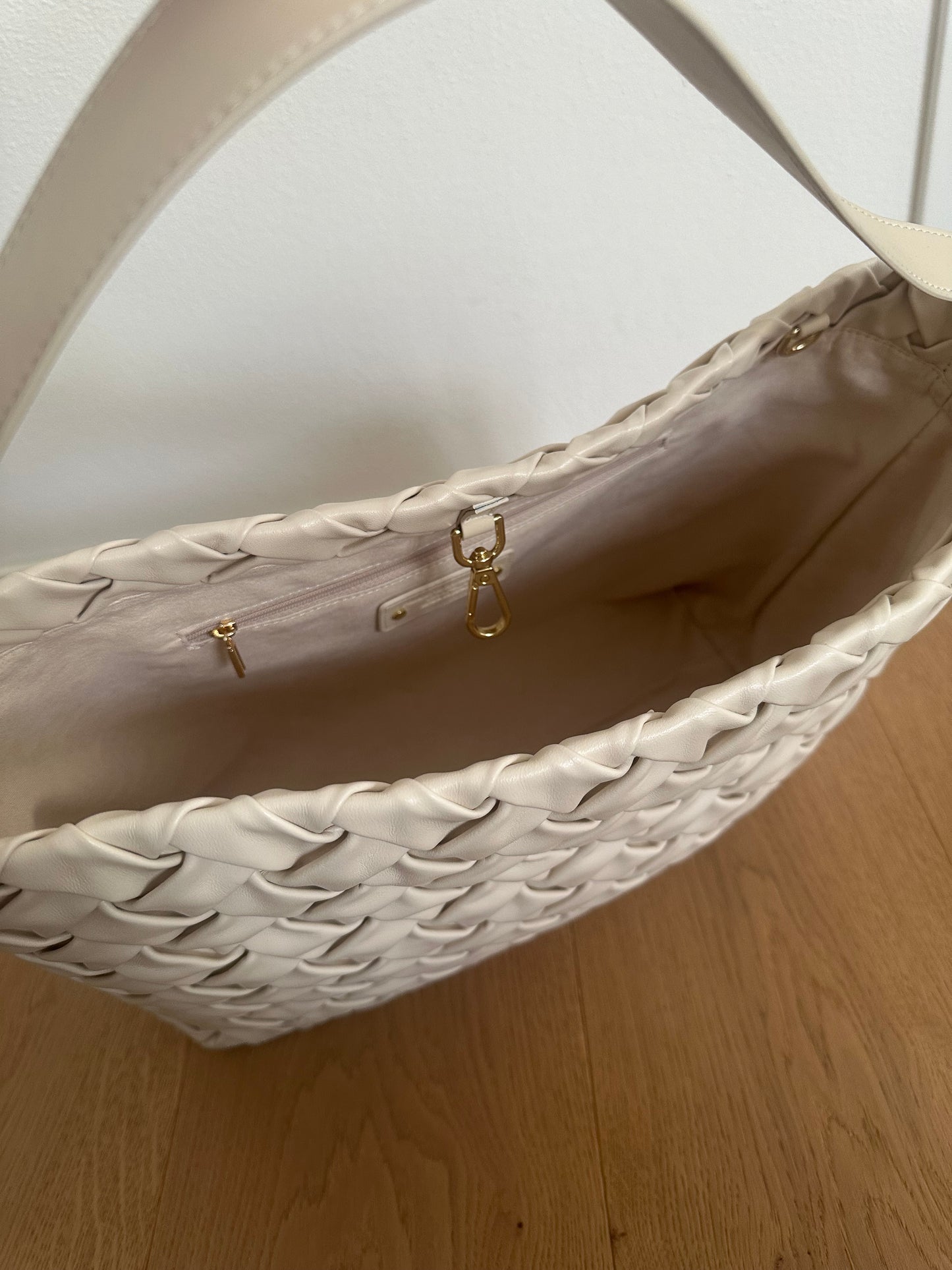 NAMI- borsa a spalla intrecciata