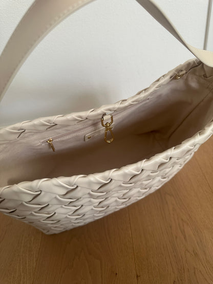 NAMI- borsa a spalla intrecciata