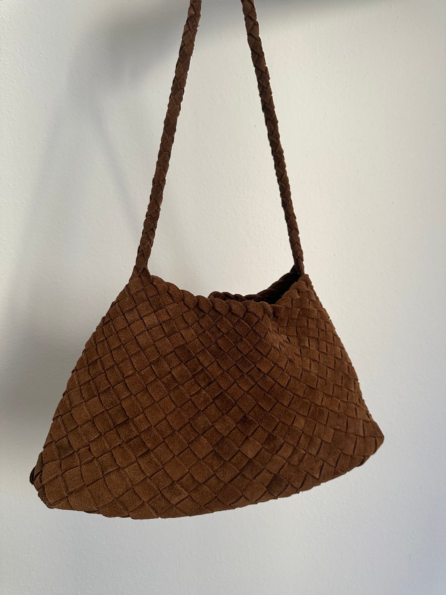 ROSY SMALL suede- shoulder bag