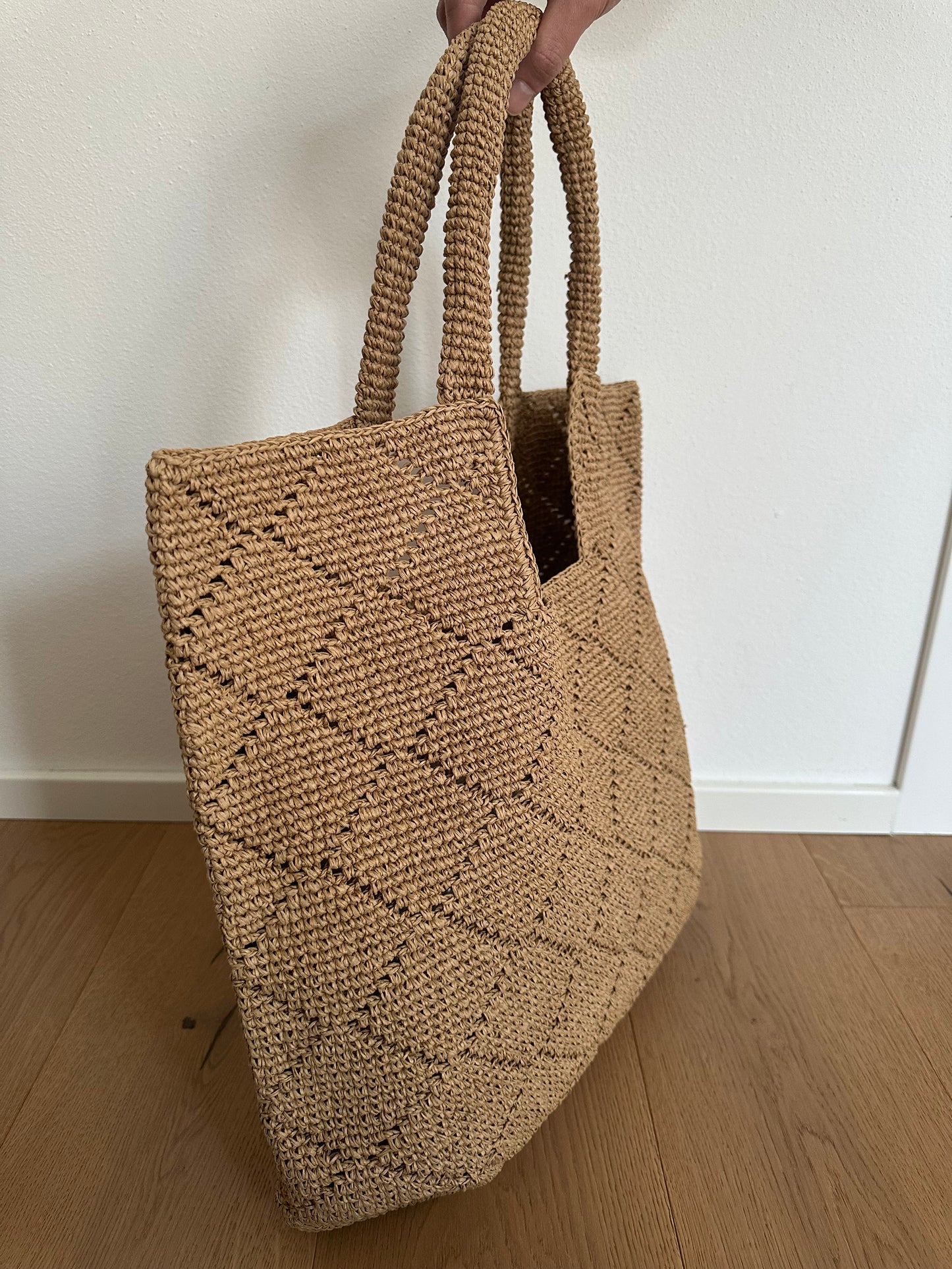 CLARISSA - tote artigianale rafia