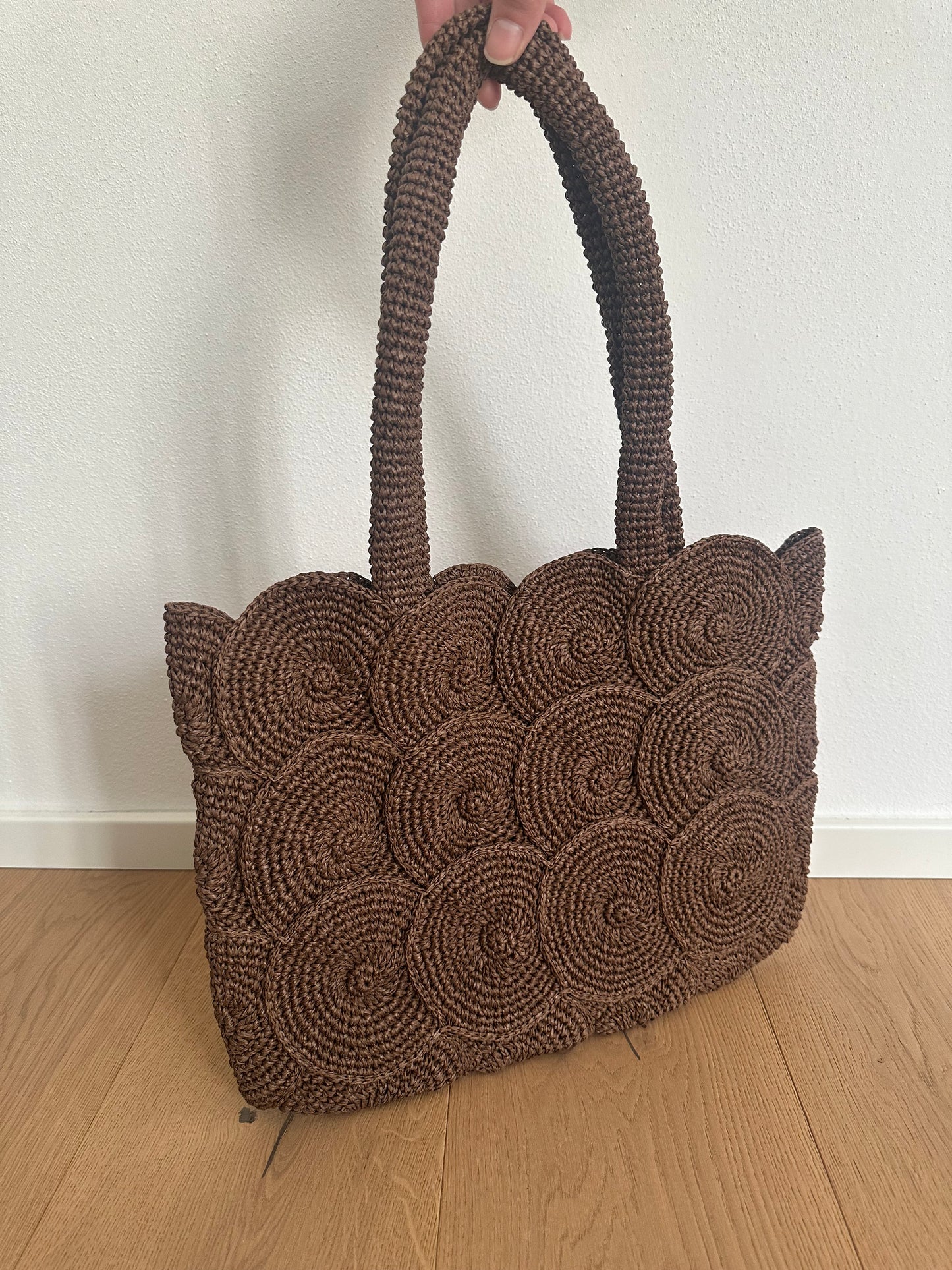 PIXIE - tote artigianale rafia