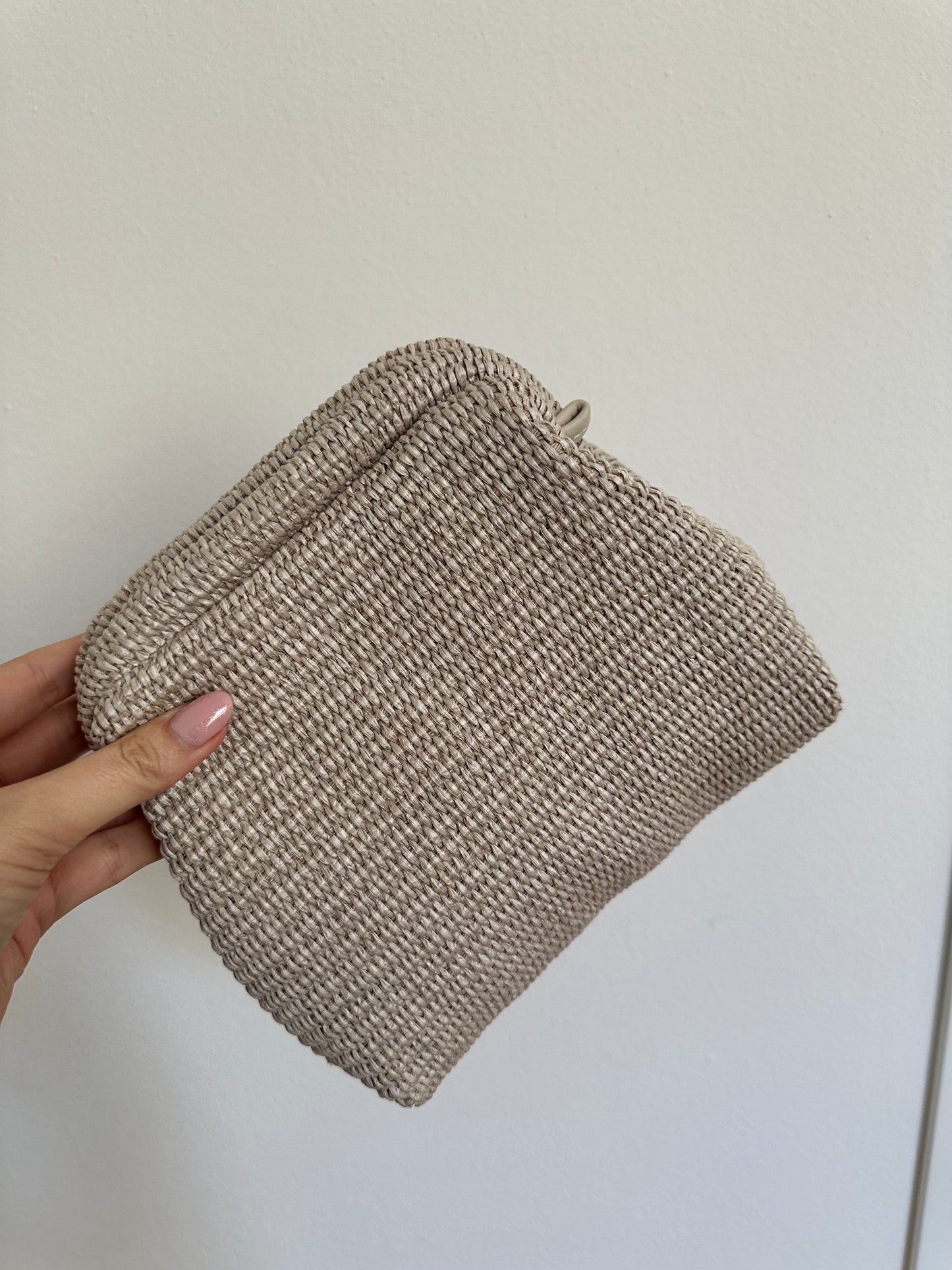 POCHETTE MAXI - rafia