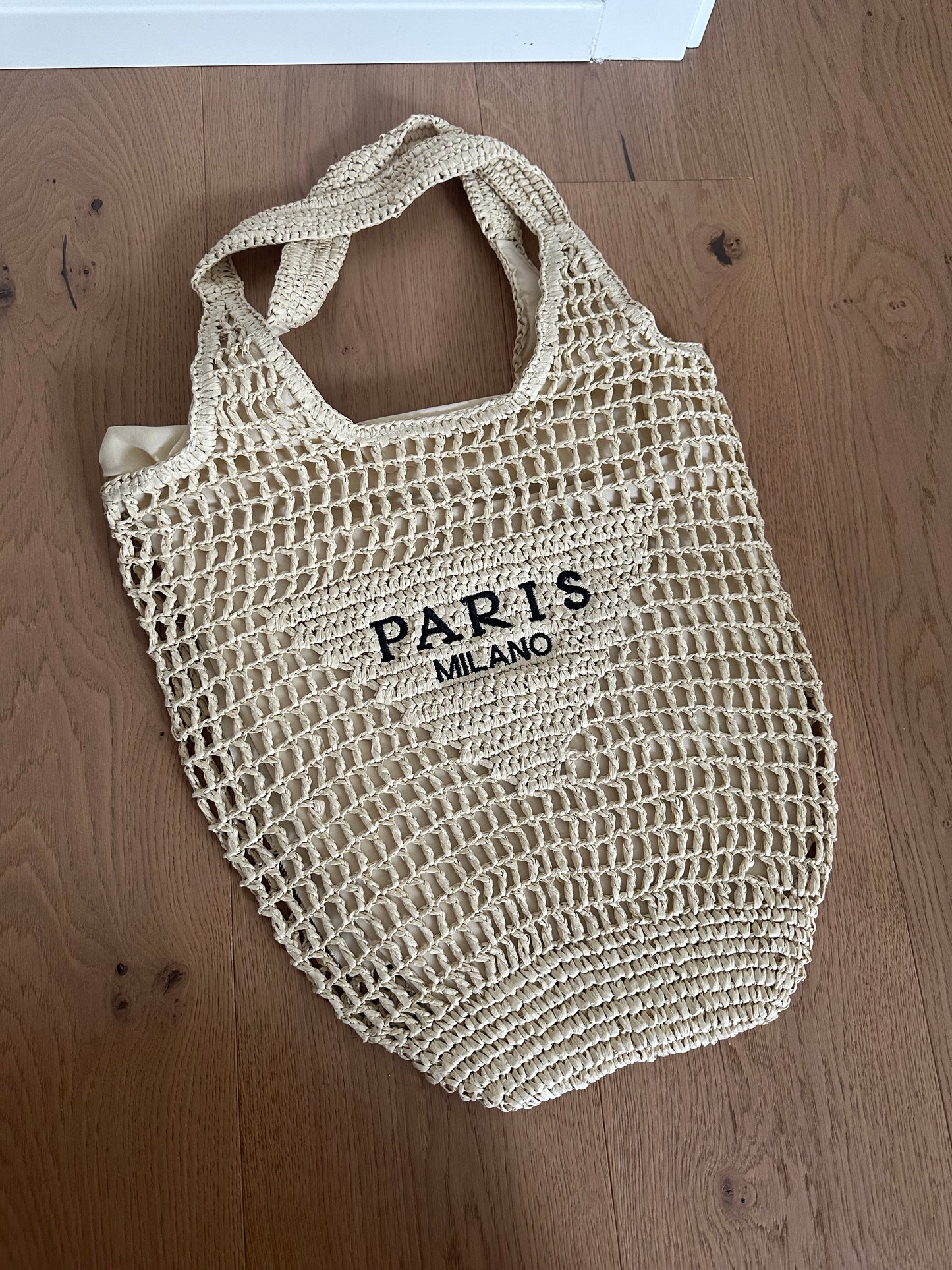 LOUISE- tote rafia