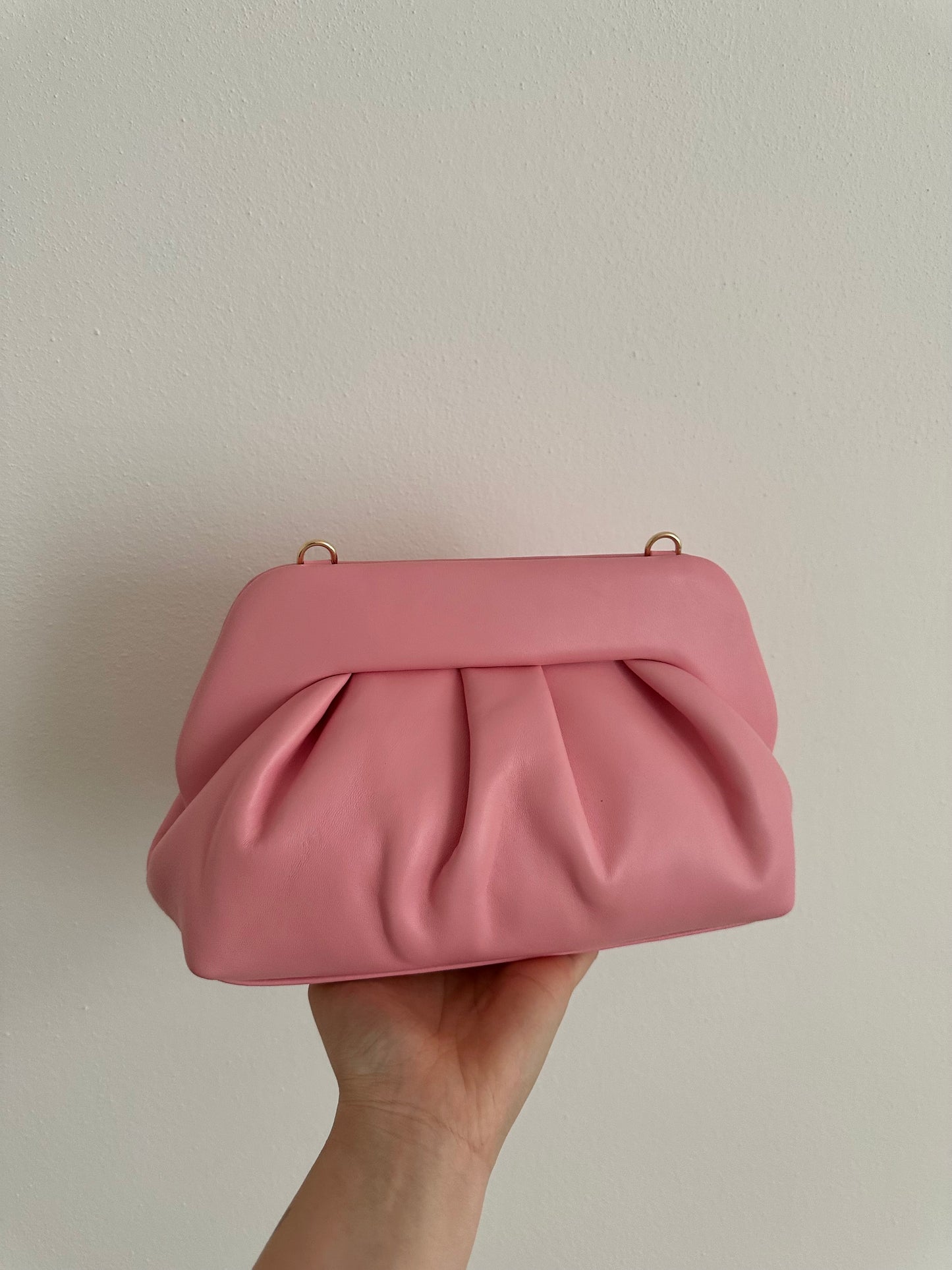CANDY clutch- Vera pelle