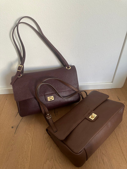 ANNABEL medium Vera pelle- borsa a spalla