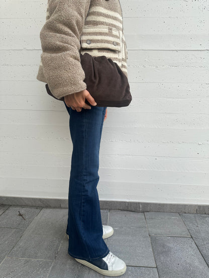 SAMI - POUCH suede grande