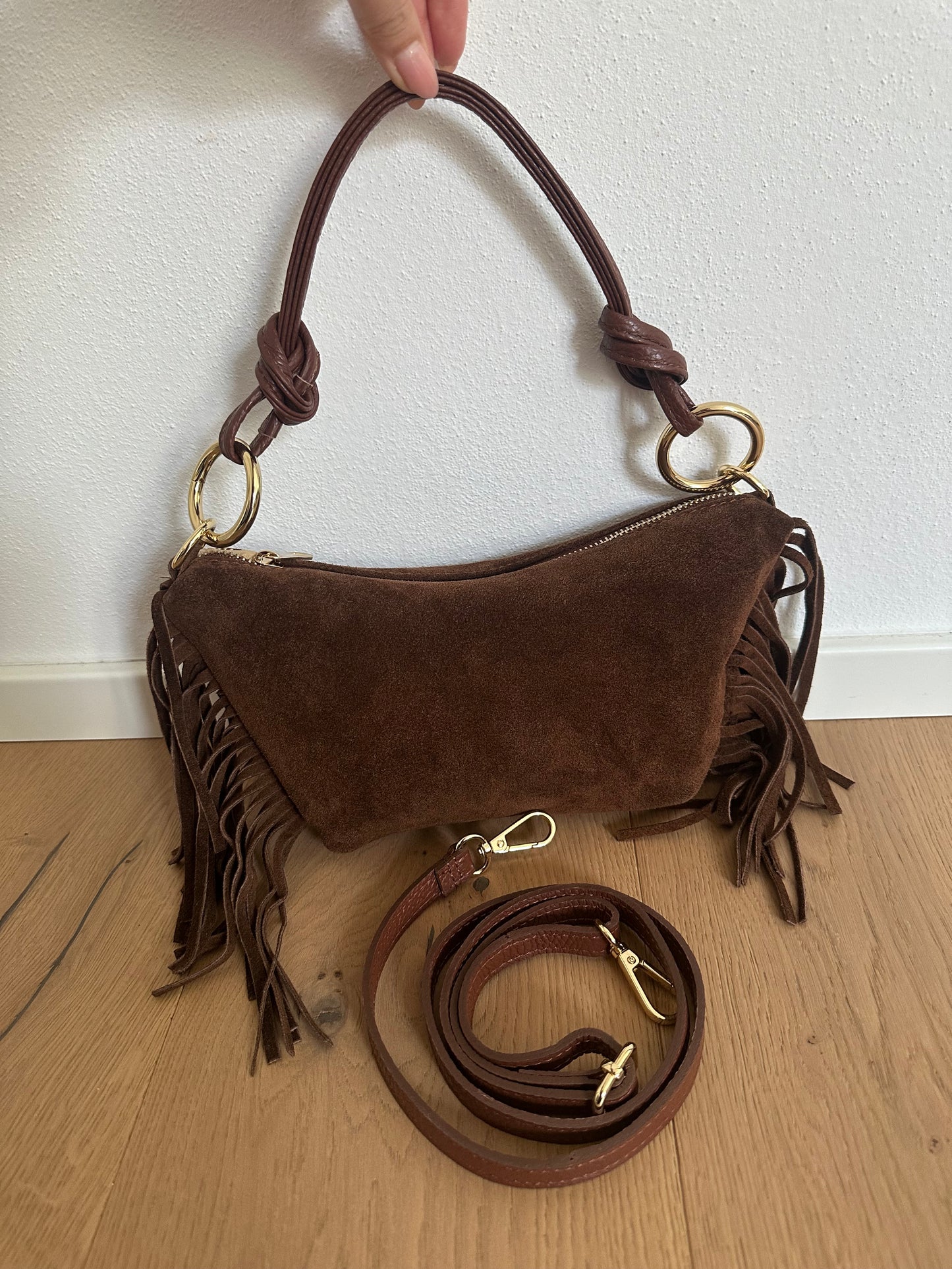 MUSA- suede e frange