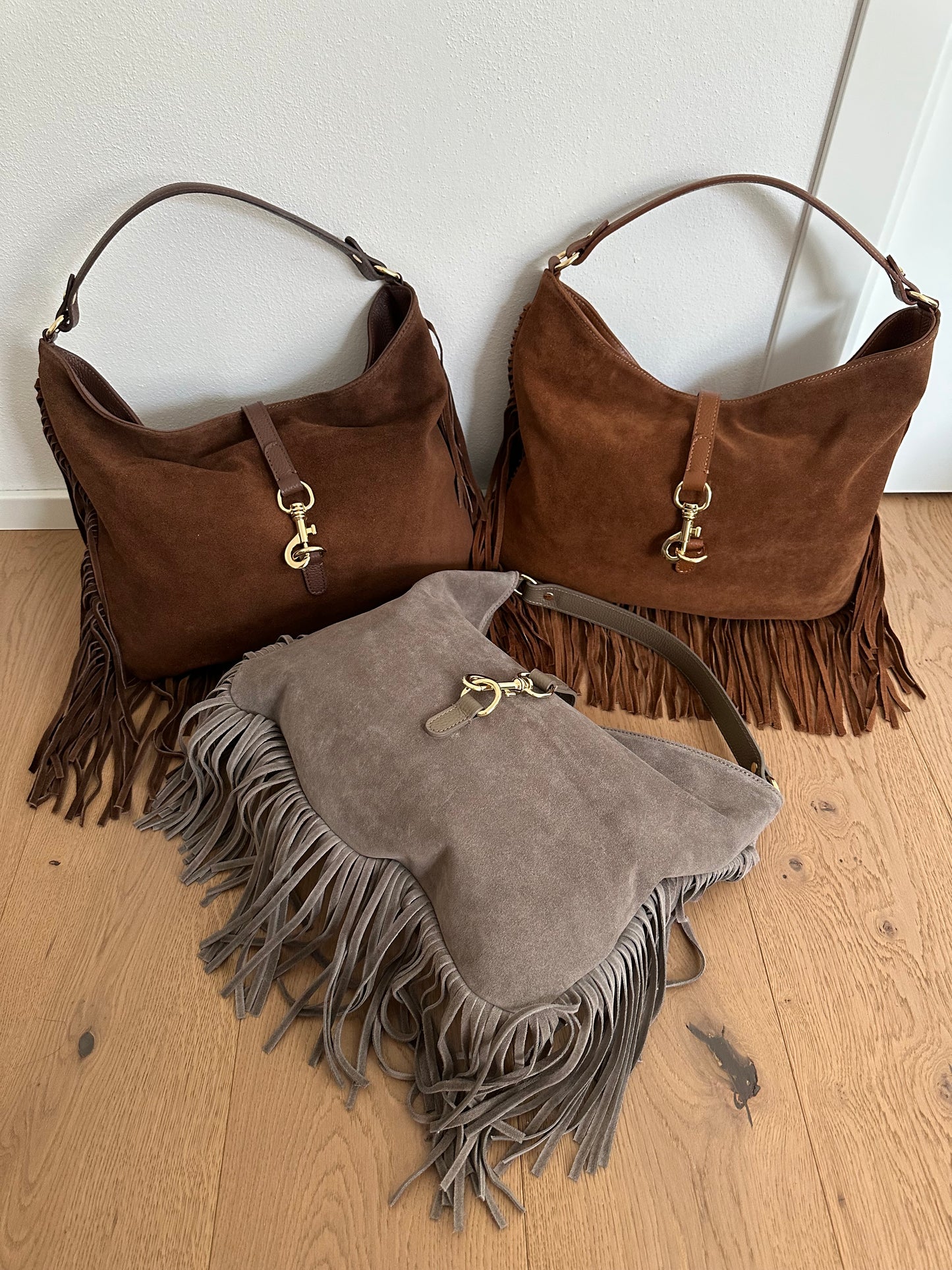 JENNY- suede e frange