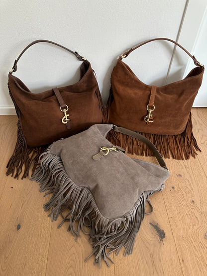 JENNY- suede e frange