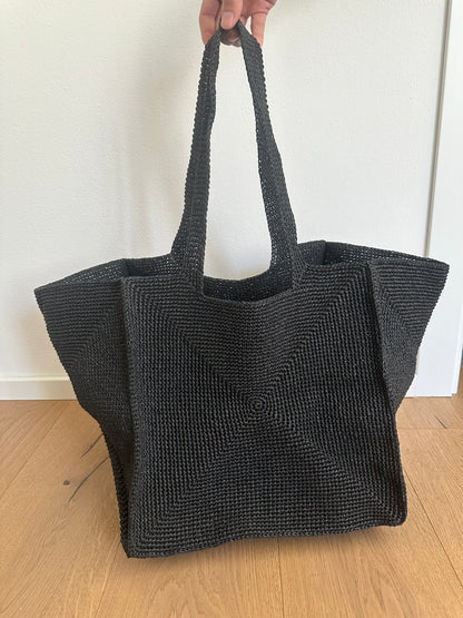RONNY - tote artigianale rafia