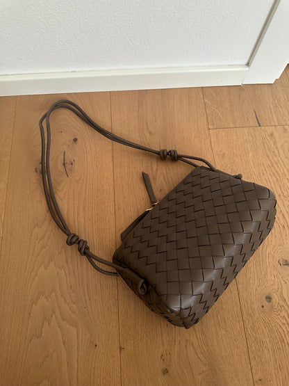 AMBRE large - Vera pelle intrecciata