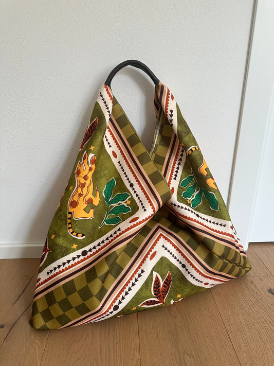 MAXI BORSA ASIA - SACCA TESSUTO