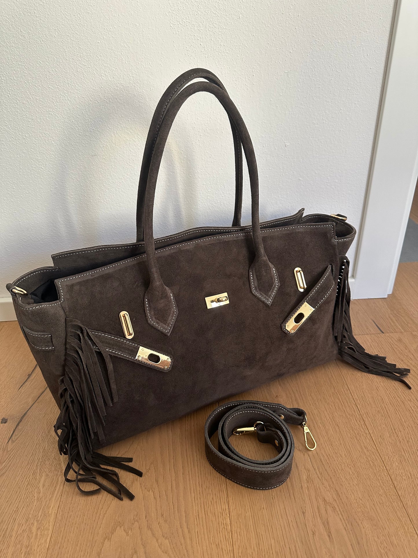 RUGA - suede fringes