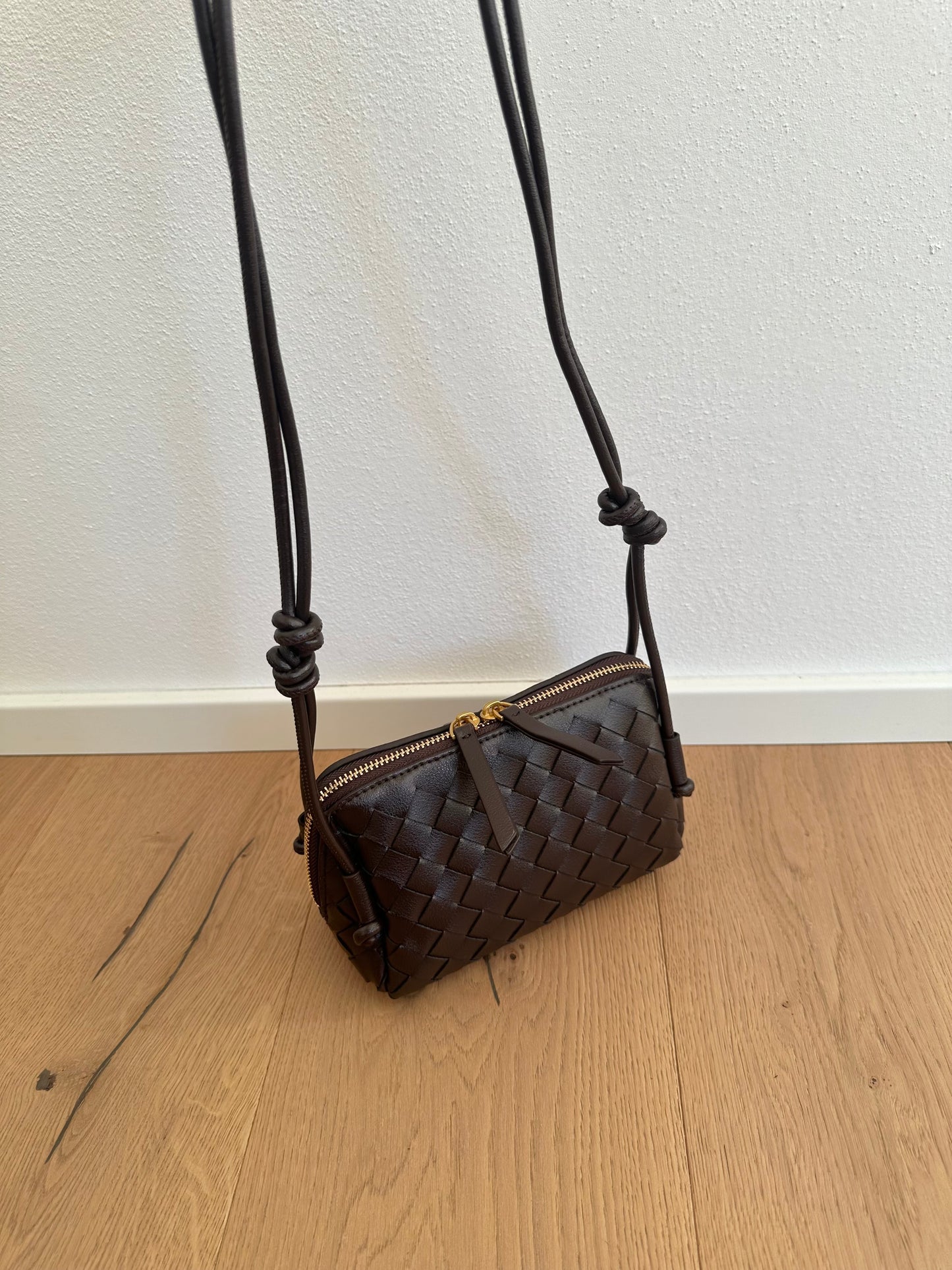 AMBRE - Vera pelle intrecciata
