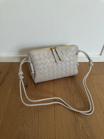 AMBRE large - Vera pelle intrecciata