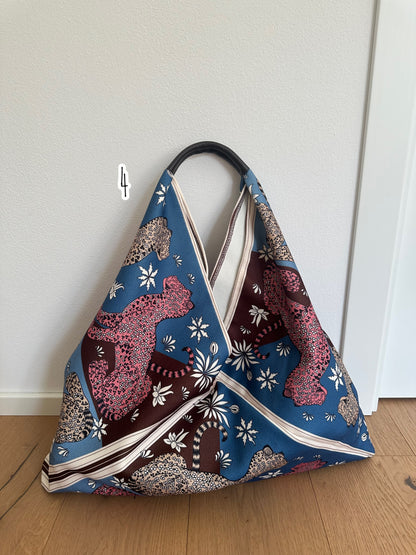 MAXI BORSA ASIA - SACCA TESSUTO