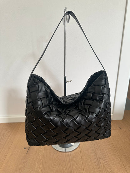NAMI- borsa a spalla intrecciata