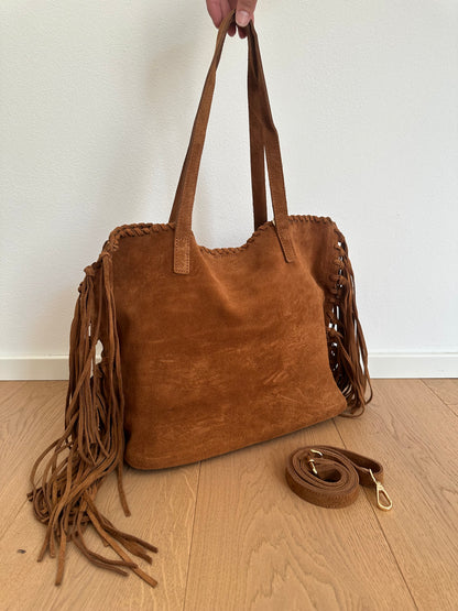 FARAH SUEDE- frange