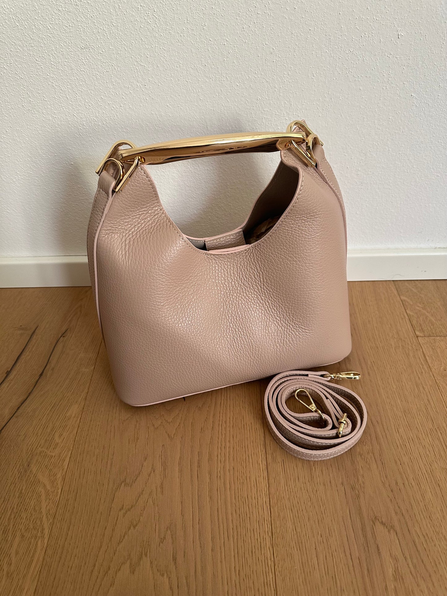 ALEX- borsa a mano, vera pelle