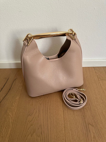 ALEX- borsa a mano, vera pelle