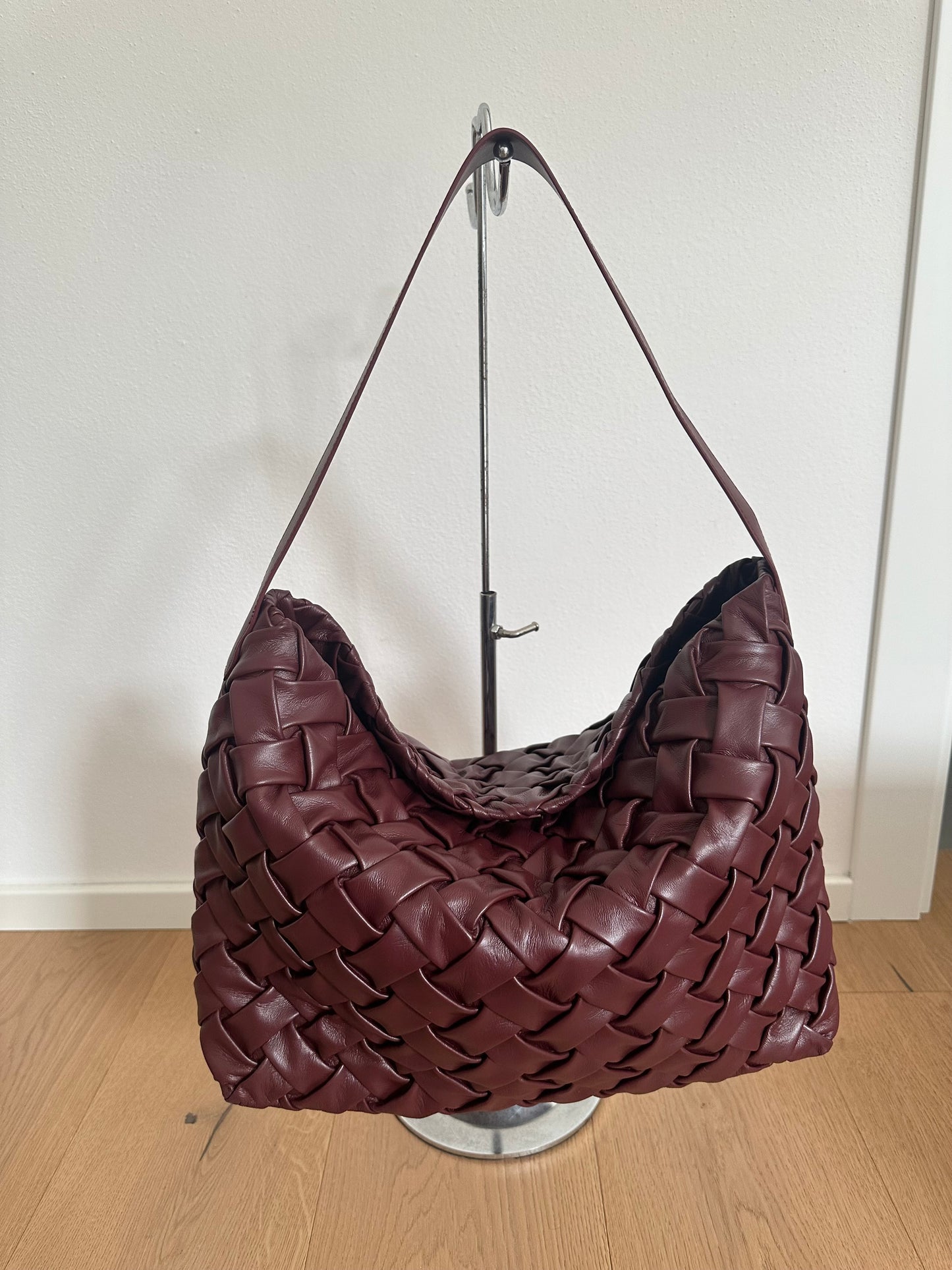NAMI- borsa a spalla intrecciata