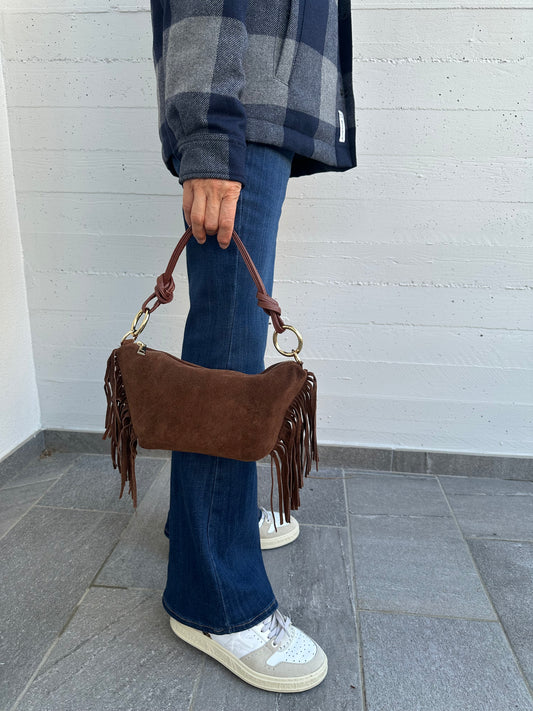 MUSA- suede e frange