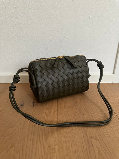 AMBRE large - Vera pelle intrecciata