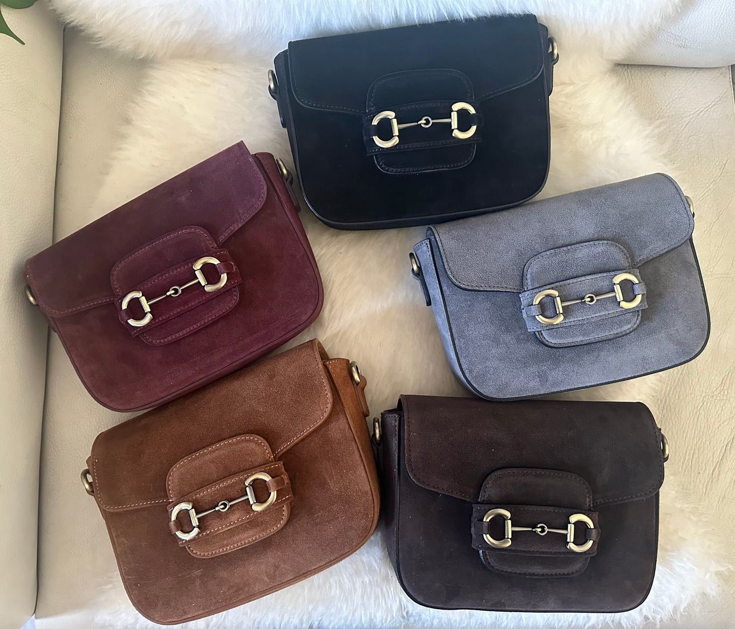 EMILY suede- crossbody