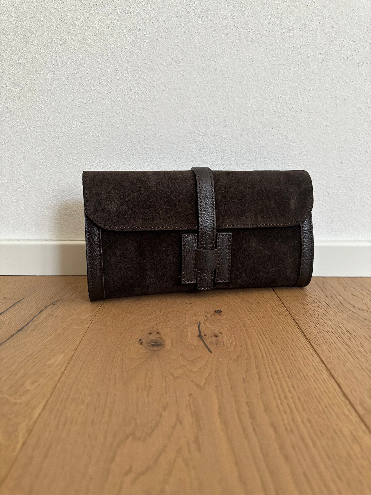HANNAH suede- pochette con tracolla