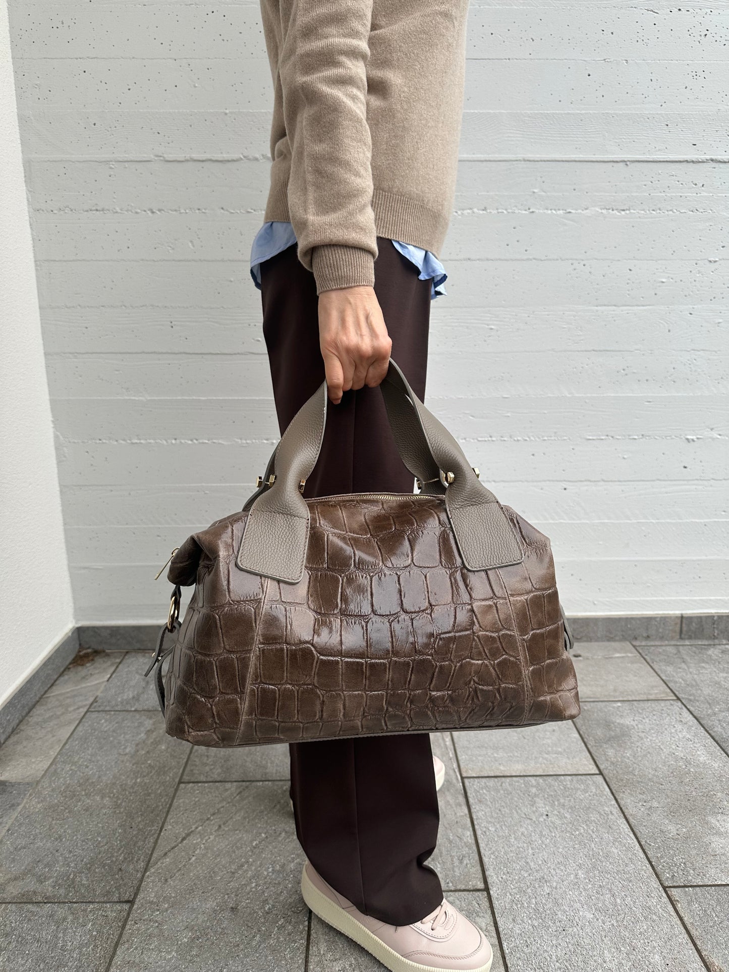 FLORIDA- weekend bag, stampa cocco