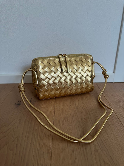 AMBRE large - Vera pelle intrecciata