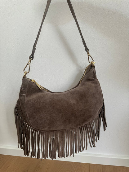NINFEA - suede frange